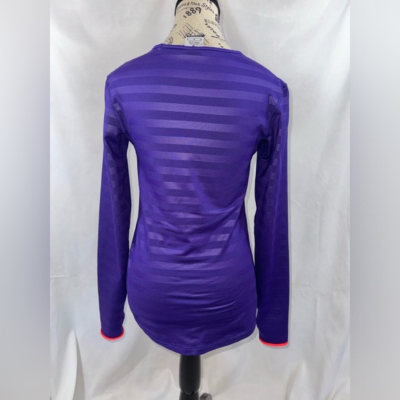 EUC: Nike Purple Athletic Crewneck Long Sleeve Top - Picture 3 of 7